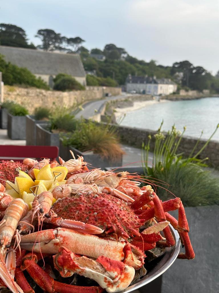 Hotel La Baie Des Anges Spa Marin Landéda Dış mekan fotoğraf