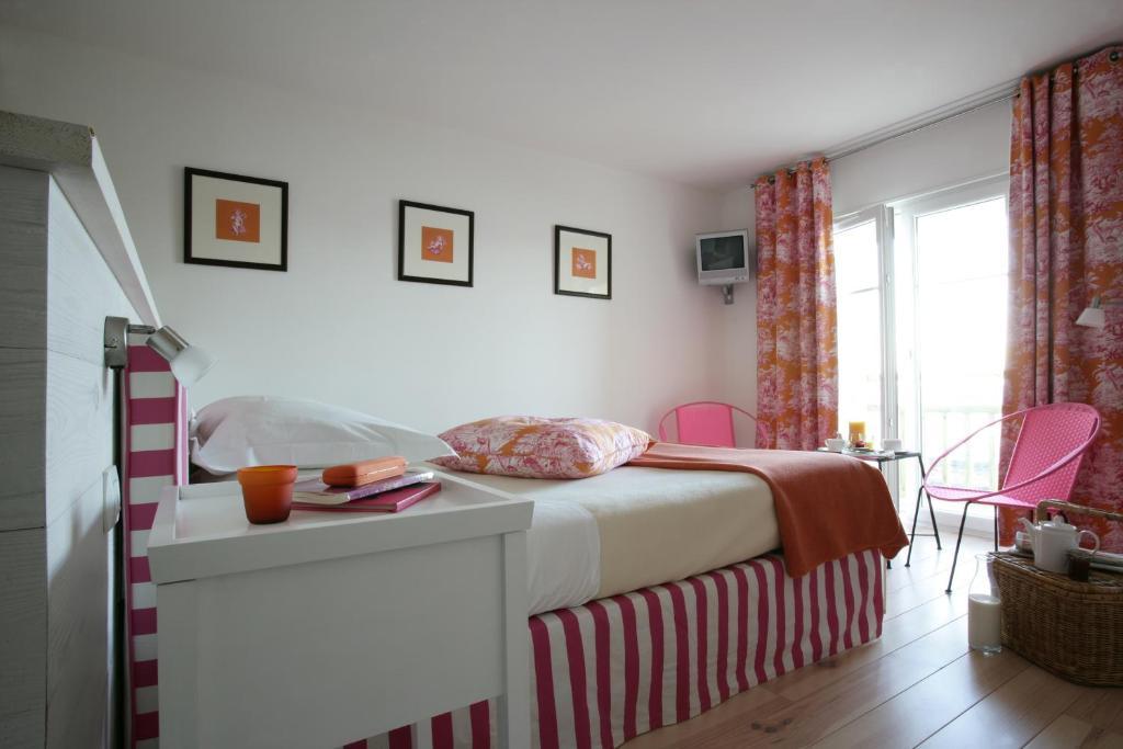 Hotel La Baie Des Anges Spa Marin Landéda Oda fotoğraf