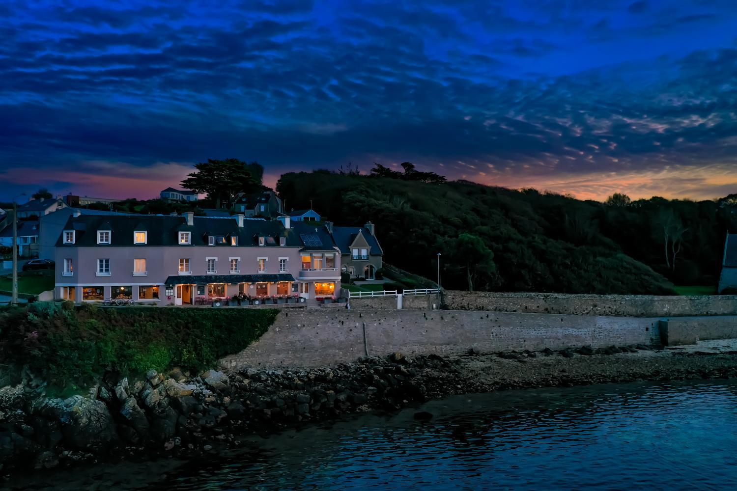 Hotel La Baie Des Anges Spa Marin Landéda Dış mekan fotoğraf