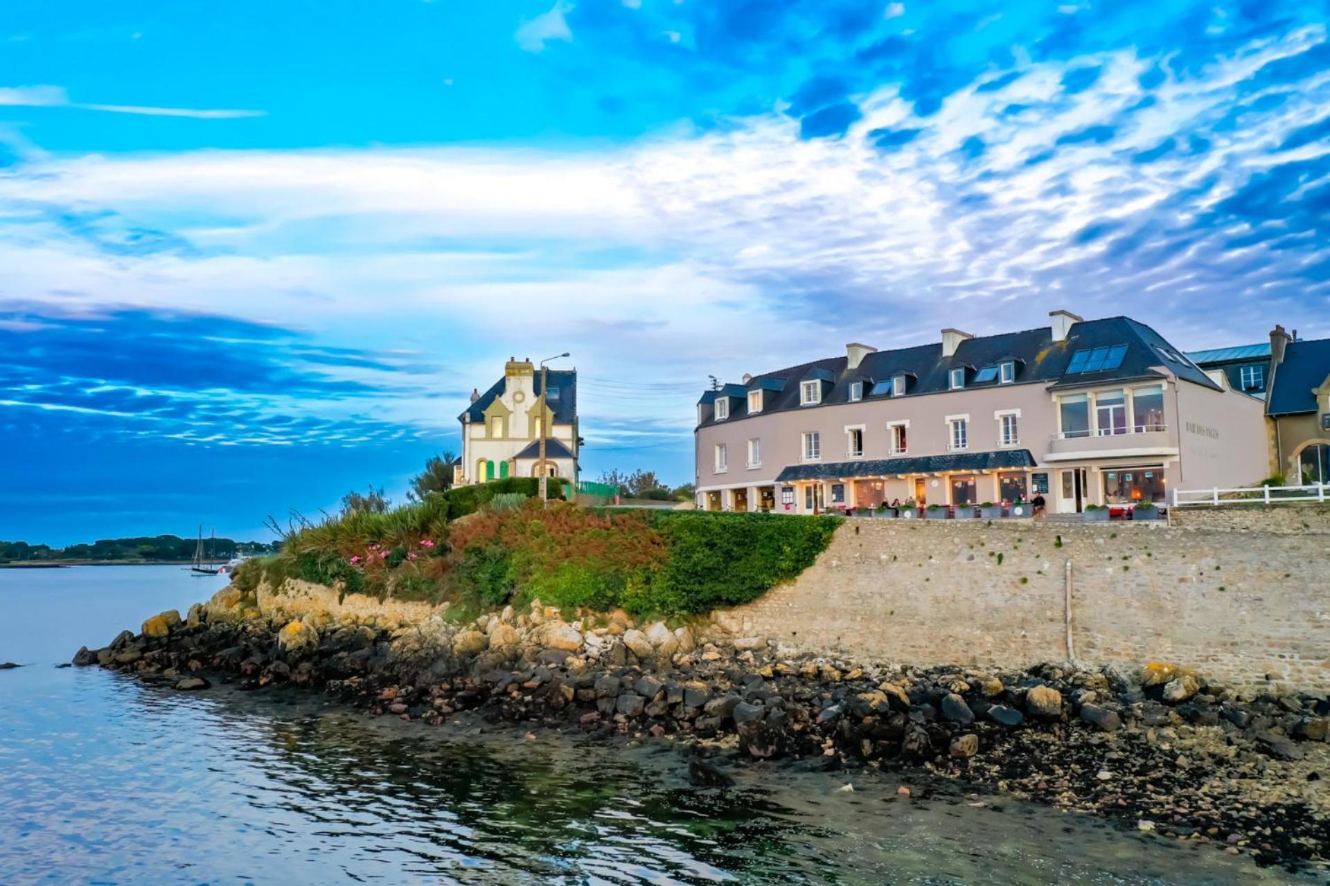 Hotel La Baie Des Anges Spa Marin Landéda Dış mekan fotoğraf